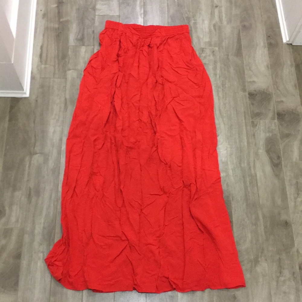 Red skirt size 8